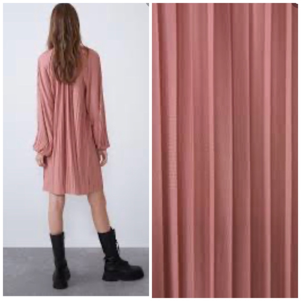 PLEATED DRESS - Picture 3 of 12